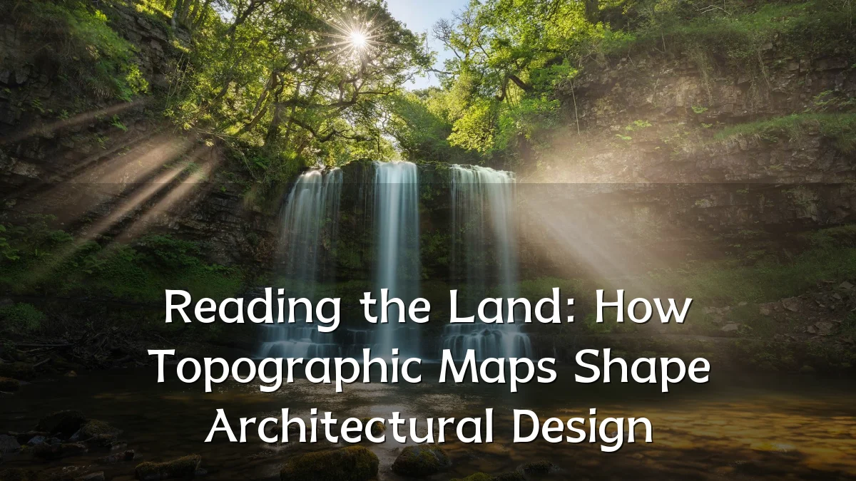 Reading the Land: How Topographic Maps Shape Architectural Design
