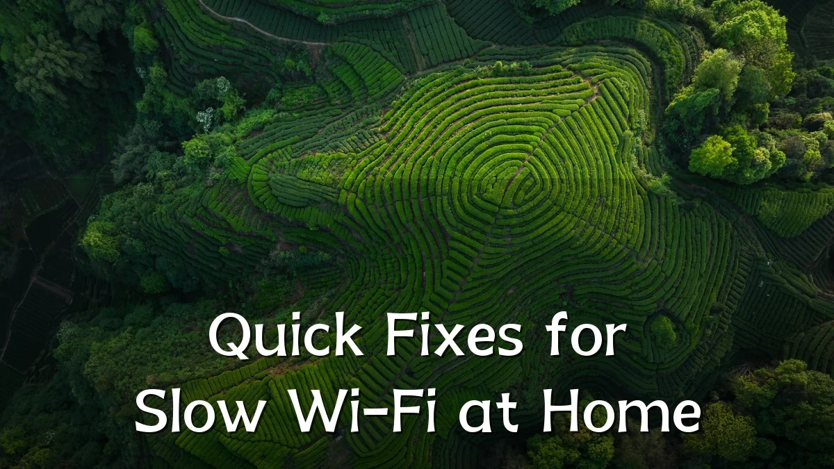 Quick Fixes for Slow Wi-Fi at Home