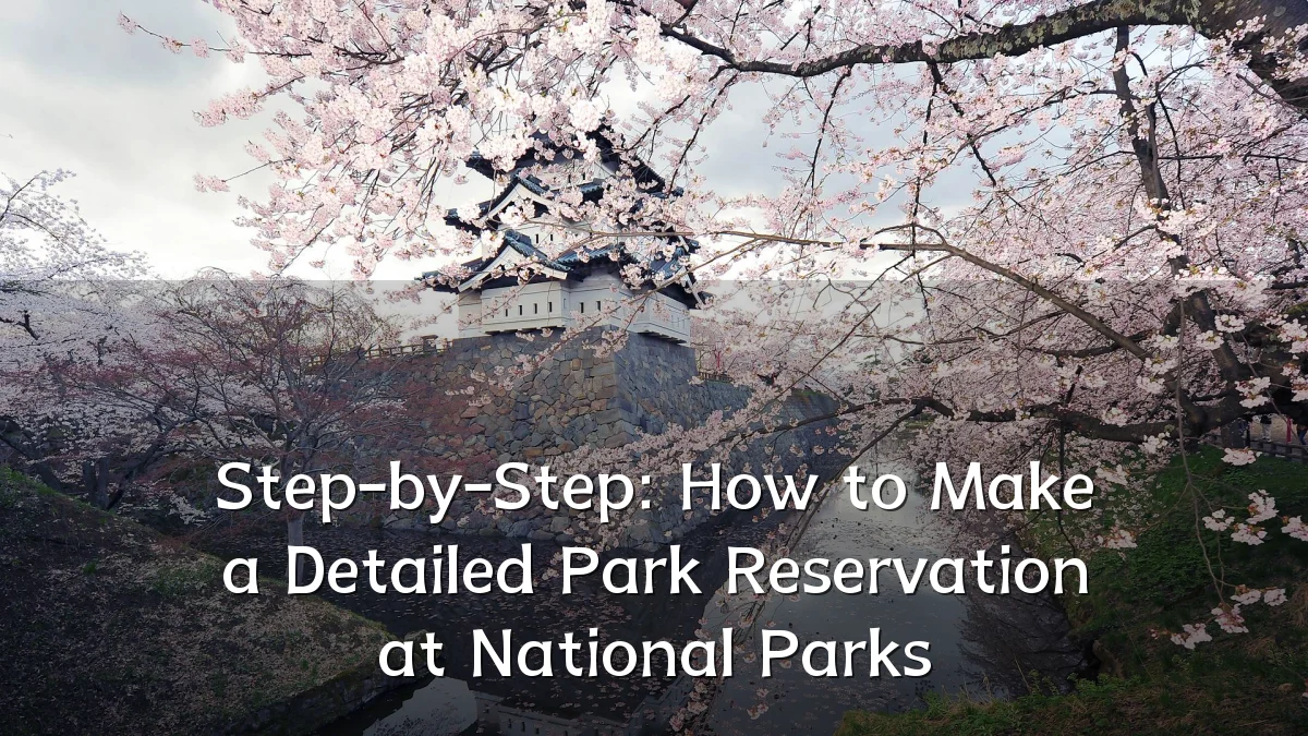 Step-by-Step: How to Make a Detailed Park Reservation at National Parks