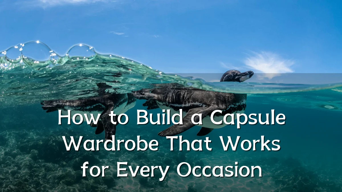 How to Build a Capsule Wardrobe That Works for Every Occasion