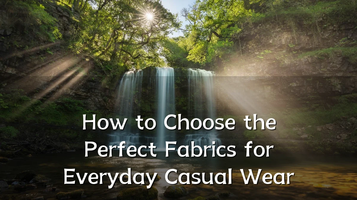 How to Choose the Perfect Fabrics for Everyday Casual Wear