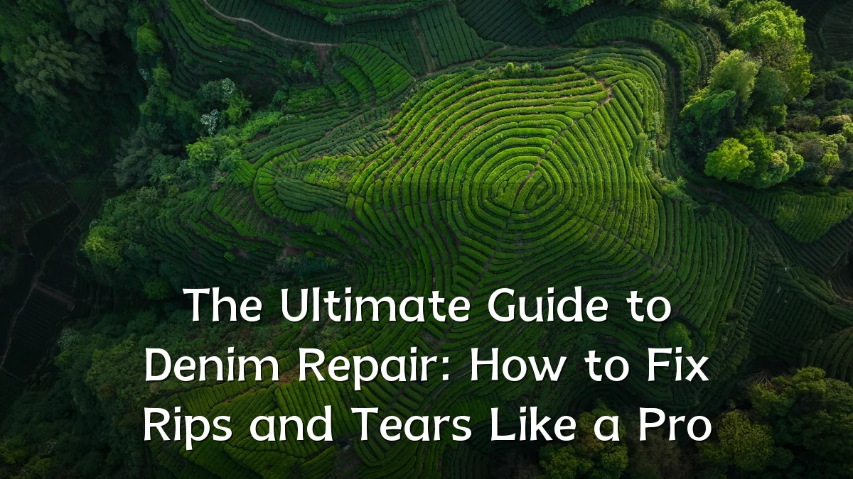 The Ultimate Guide to Denim Repair: How to Fix Rips and Tears Like a Pro