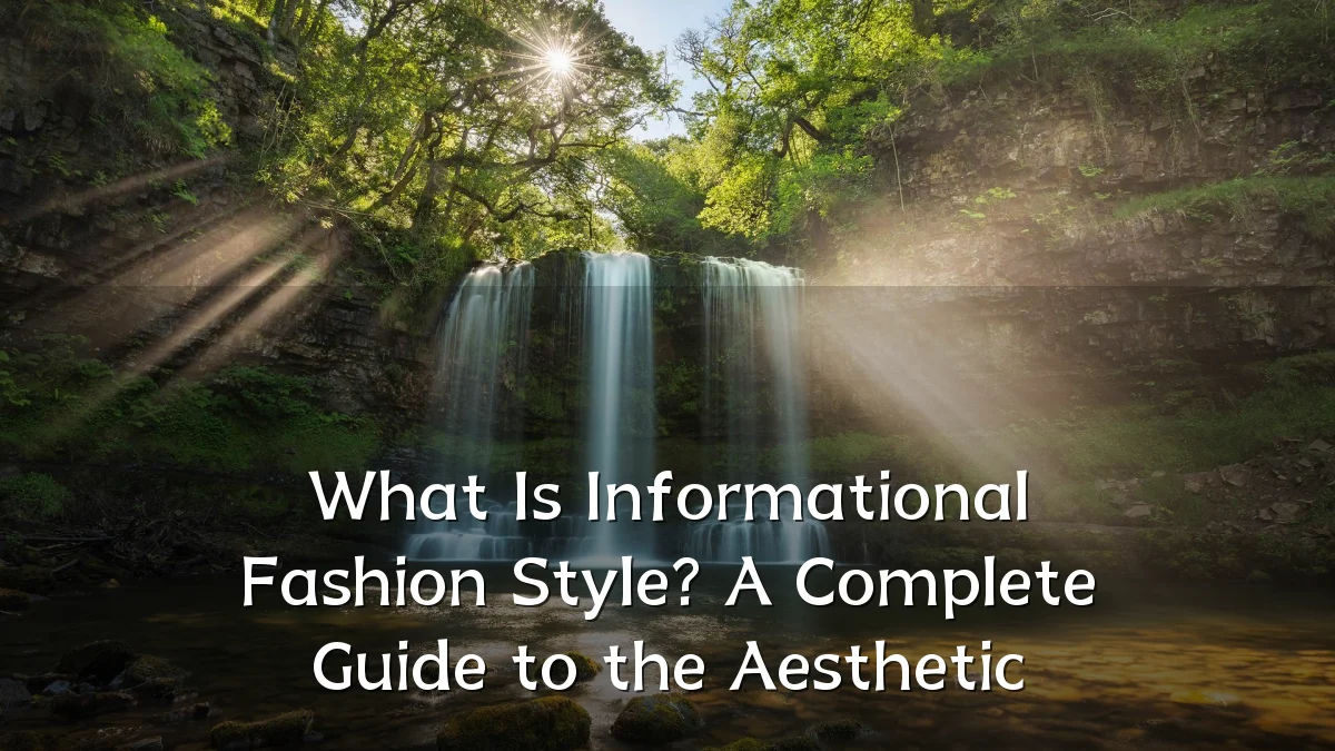 What Is Informational Fashion Style? A Complete Guide to the Aesthetic