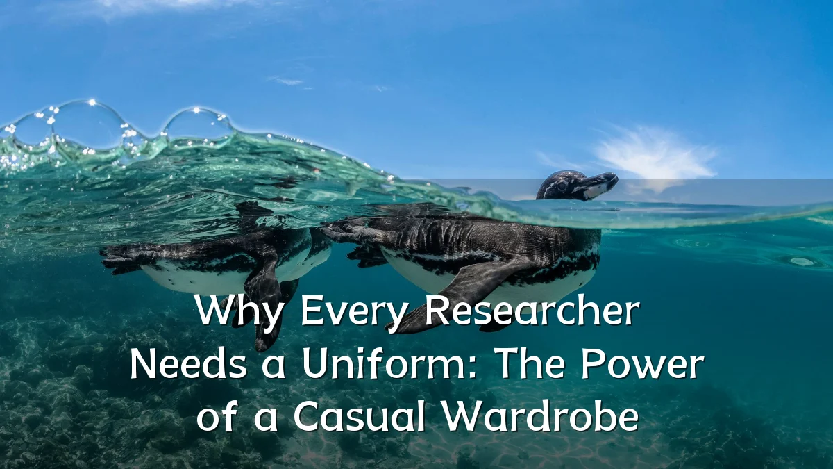 Why Every Researcher Needs a Uniform: The Power of a Casual Wardrobe