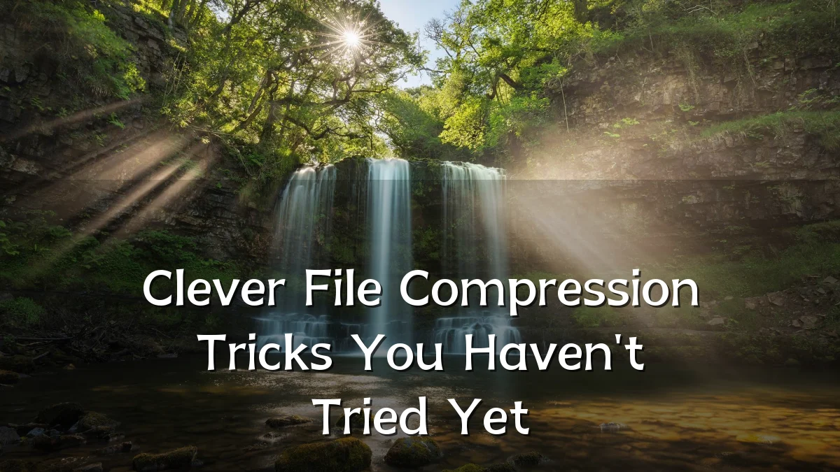 Clever File Compression Tricks You Haven't Tried Yet