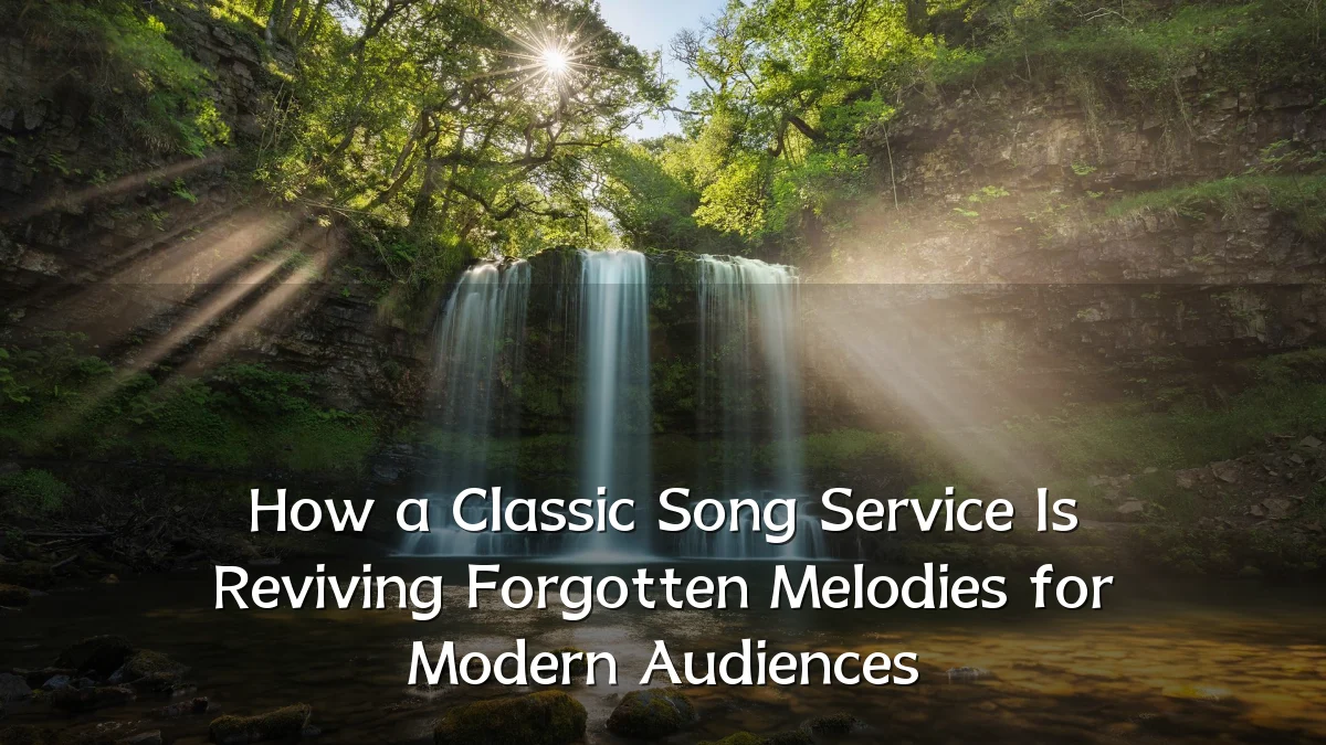 How a Classic Song Service Is Reviving Forgotten Melodies for Modern Audiences