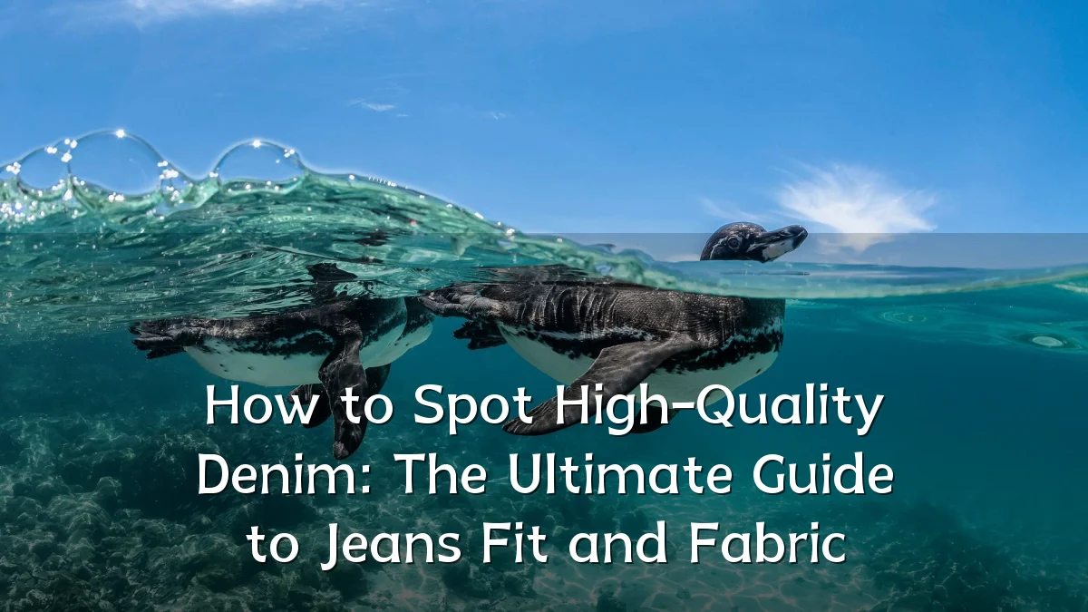 How to Spot High-Quality Denim: The Ultimate Guide to Jeans Fit and Fabric