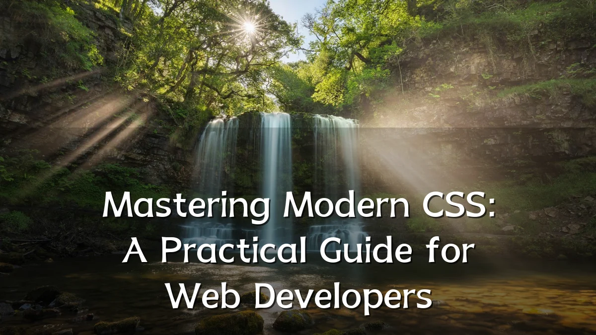 Mastering Modern CSS: A Practical Guide for Web Developers