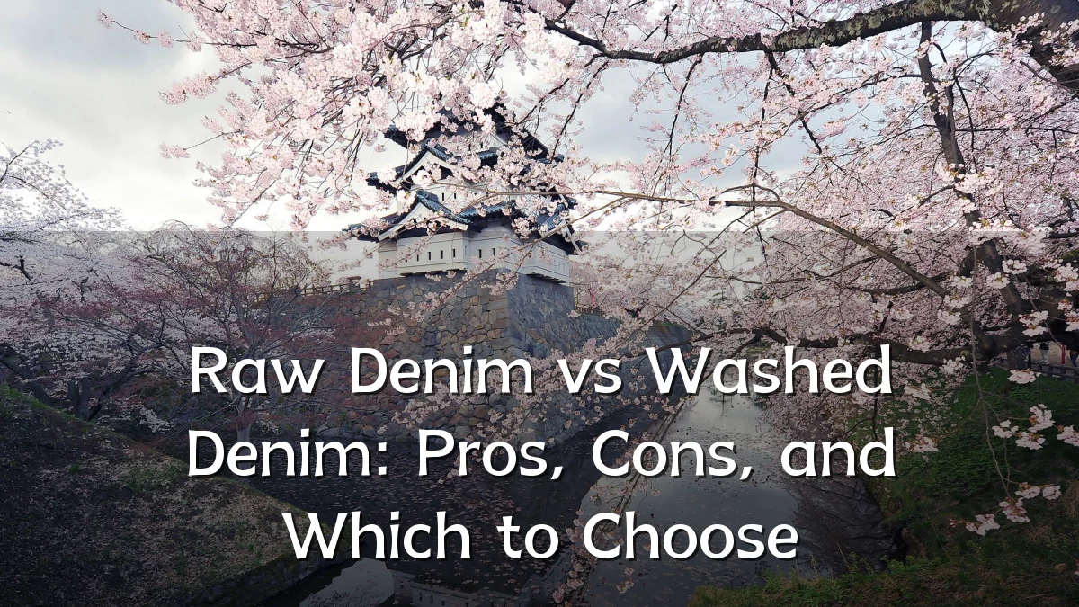 Raw Denim vs Washed Denim: Pros, Cons, and Which to Choose