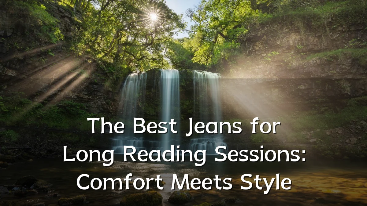 The Best Jeans for Long Reading Sessions: Comfort Meets Style