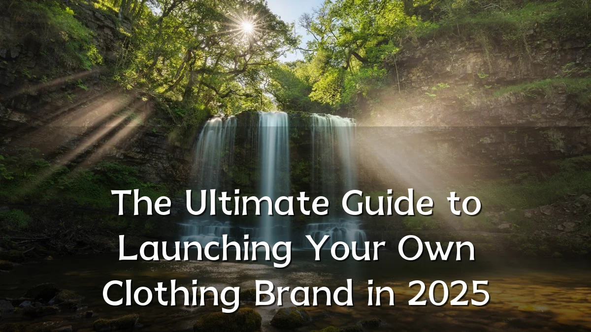 The Ultimate Guide to Launching Your Own Clothing Brand in 2025