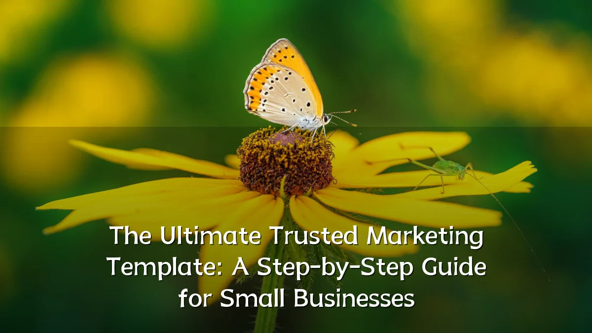 The Ultimate Trusted Marketing Template: A Step-by-Step Guide for Small Businesses