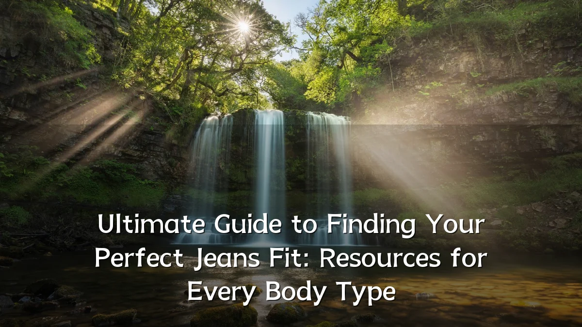 Ultimate Guide to Finding Your Perfect Jeans Fit: Resources for Every Body Type