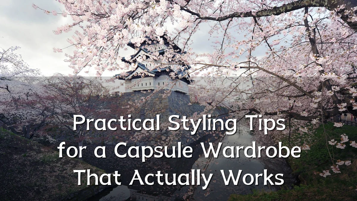Practical Styling Tips for a Capsule Wardrobe That Actually Works
