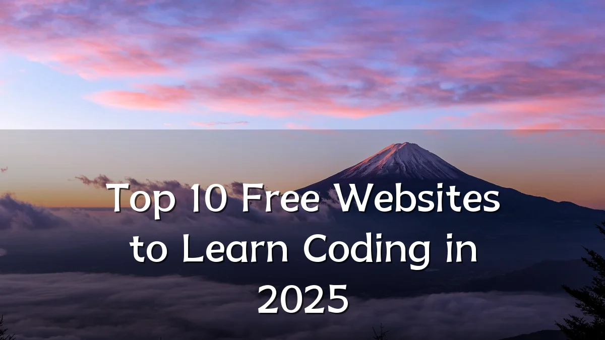 Top 10 Free Websites to Learn Coding in 2025