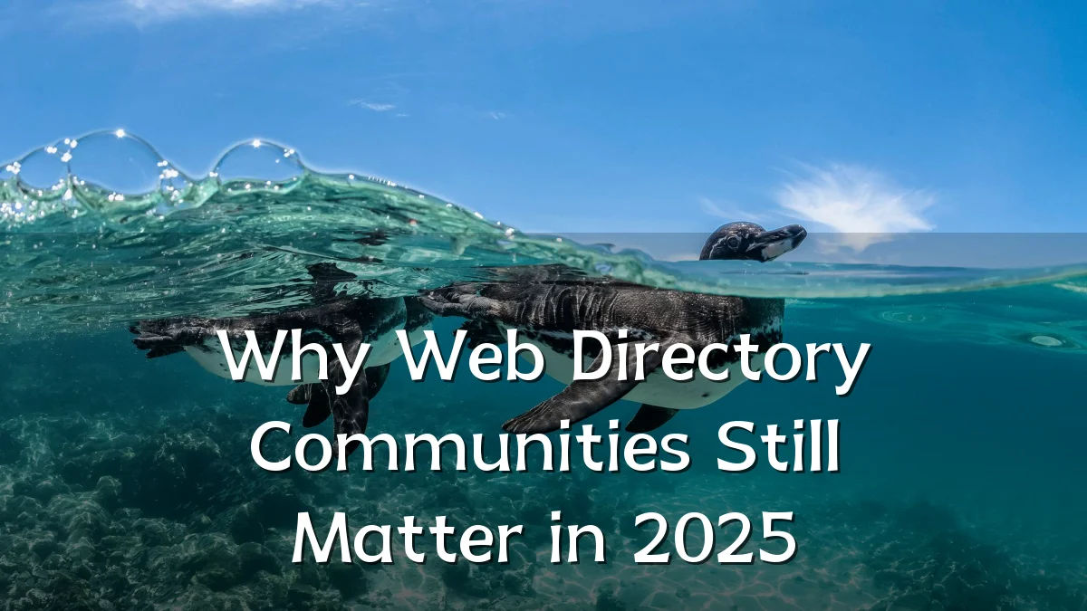 Why Web Directory Communities Still Matter in 2025